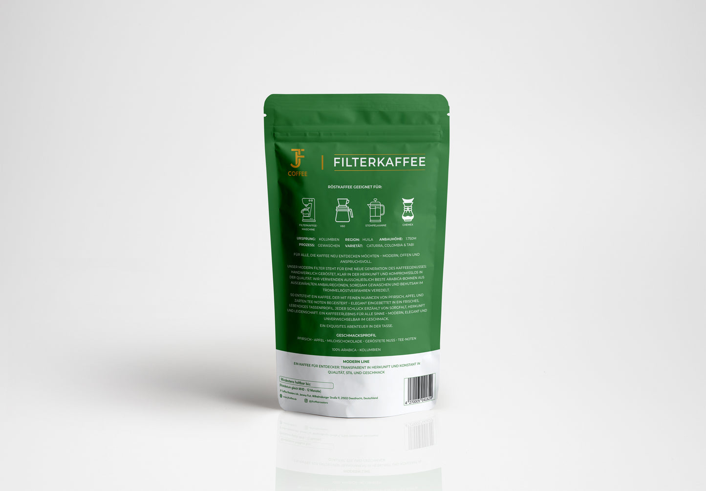 Filter Modern - 500g Ganze Bohne