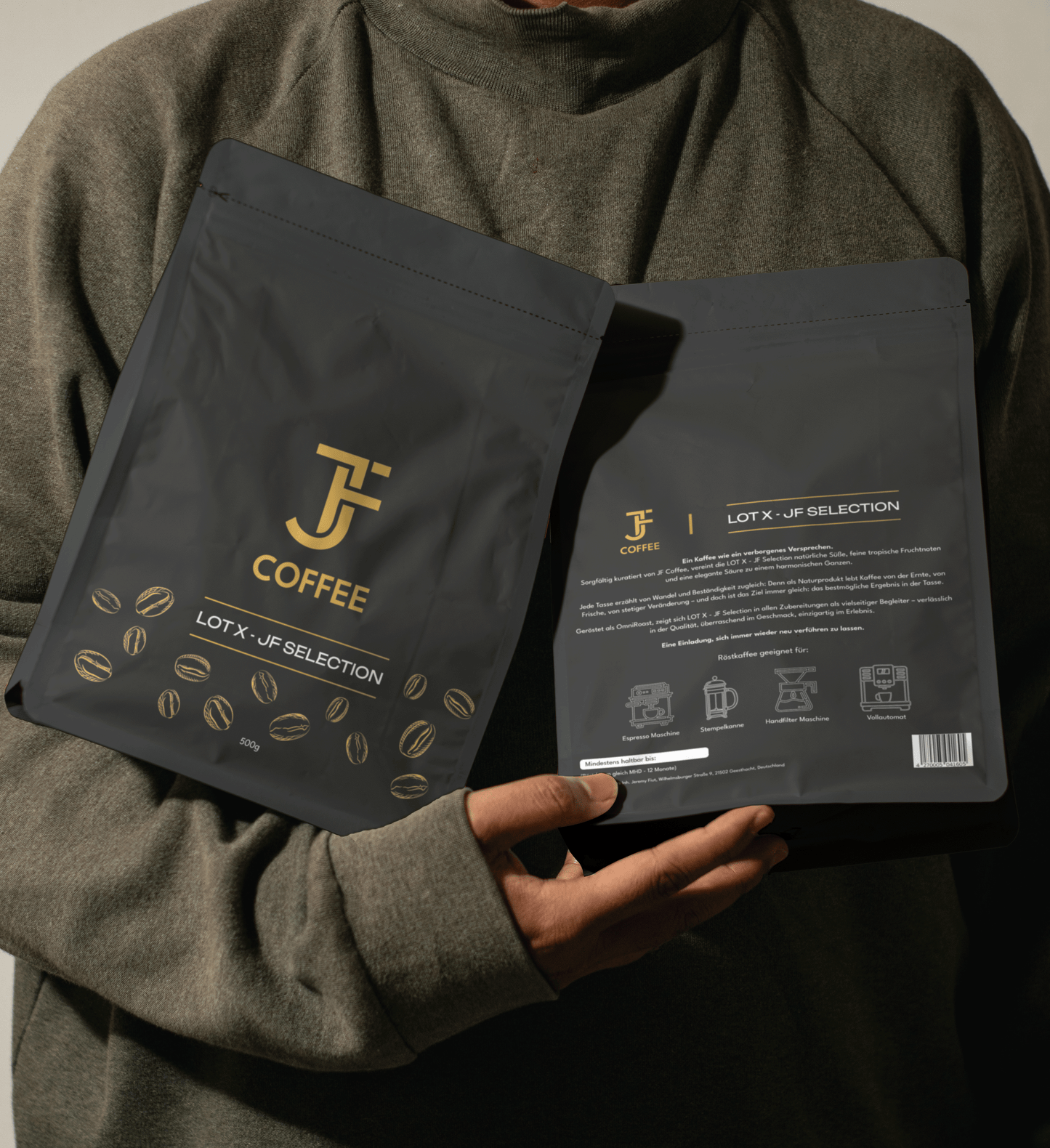 Lot X - JF Selection - 500g Ganze Bohne